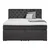 Boxspring Krevet Chester 180/200 cm , antracit