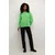 Kaffe Bluza Roca neonsko zelena