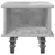 TV stalak Betonski sivi 37 x 35 x 35 cm Konstruirano drvo