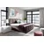 Boxspring postelja Viena - 200x200 cm