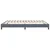 Vidaxl Box spring postelja brez vzmetnico temno siva 180x210 cm žamet