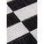 Črno-bel tekač 80x150 cm Viela – Hanse Home