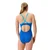 Speedo solid flyback 2.0 blue s - uk32