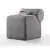 Atelier del Sofa Tabure 45x56x60cm, Sivo