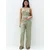 Pull&Bear Bluza kaki/svetlo zelena