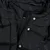 Guess PADDED HOODED LS JACKET W/ZIP Črna