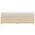 Vidaxl Box spring postelja z vzmetnico krem 100x200 cm blago