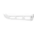 Cheese knife, steel, 23 cm - Zwilling