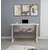 Hanah Home radni sto Pillar, 100 cm, atlantski bor / beli