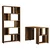 Hanah home Polica 120x75,4x60?cm Orah