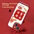 ALittleFlower Maska za mobilni telefon IPhone 15 Plus, Crveno-bela