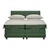 Boxspring Krevet Dixon 160/200 cm , tamnozelena