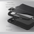 Maska na preklop Nillkin Qin Prop za iPhone 16 Pro Max (Plain Leather) crna