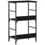 Polica Crni hrast 50 x 33 x 82 cm Konstruirano drvo