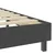 Vidaxl Posteljni okvir boxspring sivo blago 120x200 cm