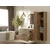OMARICA ZA UMIVALNIK TIGO 80 2S, EVOKE OAK, 2 PREDALA, UTORJENA FRONTLA, STENSKA