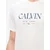Calvin Klein Majica črna/bela