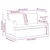Set sofe 2 pcs Plava 144 x 80 x 85 cm tkanina