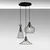 Opviq Luster Mezopotamya-N-1300, 55 cm, 3xE27