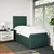 Vidaxl Box spring postelja z vzmetnico temno zelena 80x200 cm žamet