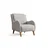 Atelier del Sofa Fotelja Nice Bergere, Siva