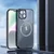 Dux Ducis Aimo Magsafe za Apple iPhone 15 Plus - Crna KP28074