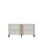 Hanah Home komoda Apolos 150, 150 cm, bela / travertin