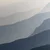 Slika tihe silhuete oddaljenih gora - 200x100
