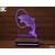Black Cut 3D Lampa Delfin, Toplo bela