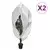 Navlake za biljke od flisa s patentom 2 kom 70 g/m2 3,14x2,5 m