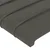 LED uzglavlje tamnosivo 160x5x118/128 cm baršunasto