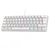 RAMPAGE Gaming tastatura PLOWER K60 W plavi prekidač 37254 bela