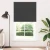 Rolo zavjesa Blackout Black 130x210 cm Širina tkanine 126,6 cm