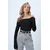 Trend Alacati Stili Ženska bluza Alc-X14579, Crna