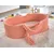 shumee Nosilec za punčke Moses Basket boho z leseno zibelko - breskev