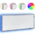 LED kupaonsko ogledalo sivo Sonoma 100x8,5x37 cm izrađeno drvo