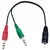 slomart AK268A Adapterski kabel mini jack za slušalke