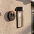 LED solarna zidna lampa LED/1W/3,7V 500 mAh IP65 crna