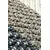 Conceptum Hypnose Tepih Bukle 1403, O200 cm, Teget-sivi