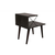 Hanah Home Cross Noćni stočić, 50x55x40cm, Crni