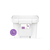 SimpleHuman CW1387CB 45L plastični koš za smeti s stopalko, bel