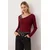 Trendyol Milla ženska bluza Twoaw26Bz00042, bordo