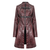 Ženski plašč DEVIL FASHION - Irregular - RED - CT21302