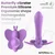 INTOYOU VIBRATOR Intoyou Wingy Butterfly With App Lavender