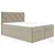 Boxspring postelja 75 - 200x200 cm