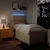 vidaXL vidaXL Box spring postelja z vzmetnico krem 90x200 cm blago, (21291745)