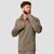 GymBeam Pulse 1/2 Zip Running Sweatshirt Vetiver