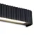 Brilagi - LED prigušiva zidna svetiljka FALCON MODERN LED/14W/230V 40 cm crna + daljinski upravljač