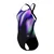 Speedo placement printed powerback black / purple xxl - uk40