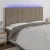 Vidaxl LED posteljno vzglavje taupe 180x5x118/128 cm blago